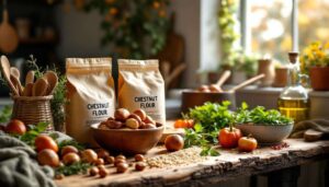 Modi gustosi per cucinare con la farina di castagne e trasformare i piatti autunnali