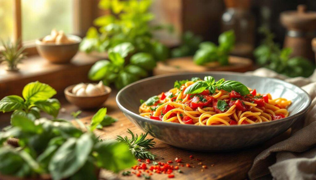 Condimenti e spezie per pasta al pomodoro che aiutano a stabilizzare la glicemia