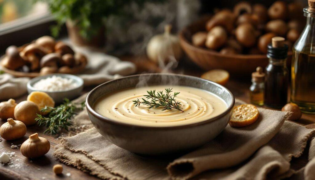 Crema di porcini al timo: il comfort autunnale che risveglia i sensi e scalda la tavola
