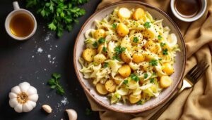 Verza e patate in padella: il contorno caldo e cremoso che si fa con pochi ingredienti