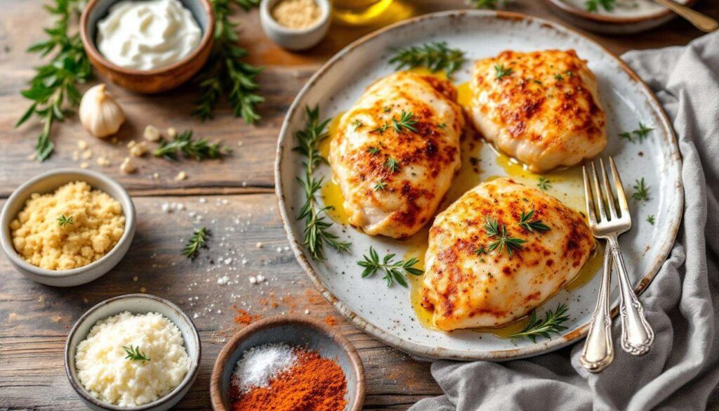 Petto di pollo impanato allo yogurt al forno: croccante fuori, morbido dentro