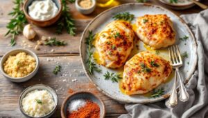 Petto di pollo impanato allo yogurt al forno: croccante fuori, morbido dentro
