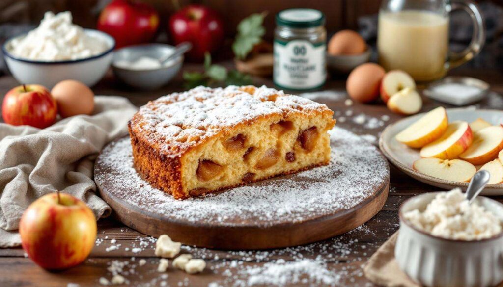 Plumcake alle mele e yogurt: soffice e umido, si prepara in una sola ciotola