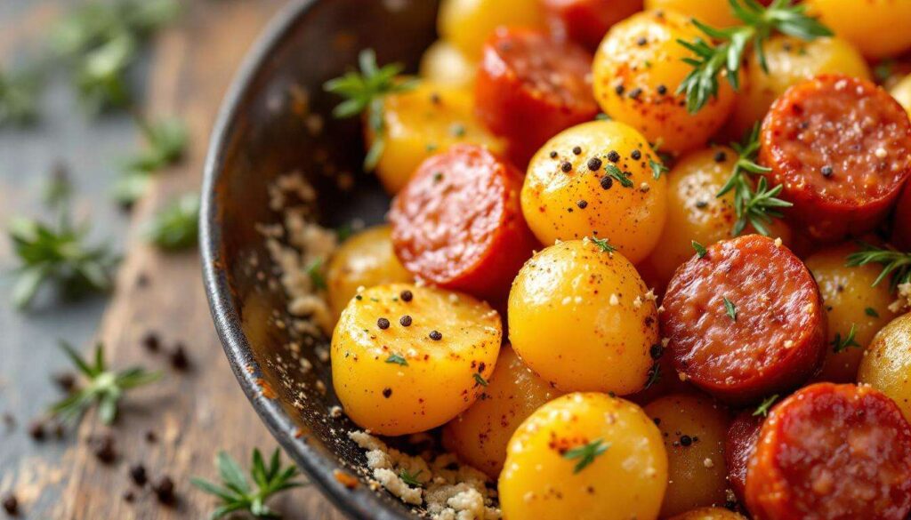Patate e salsiccia al forno: il secondo piatto facile e saporito che piace a tutti