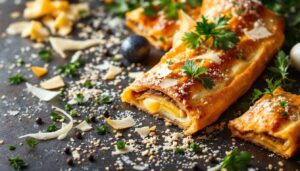 Rustici di sfoglia farciti Ricetta facile per Antipasti delle Feste
