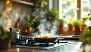 Come eliminare odore di frittura dalla casa in pochi minuti